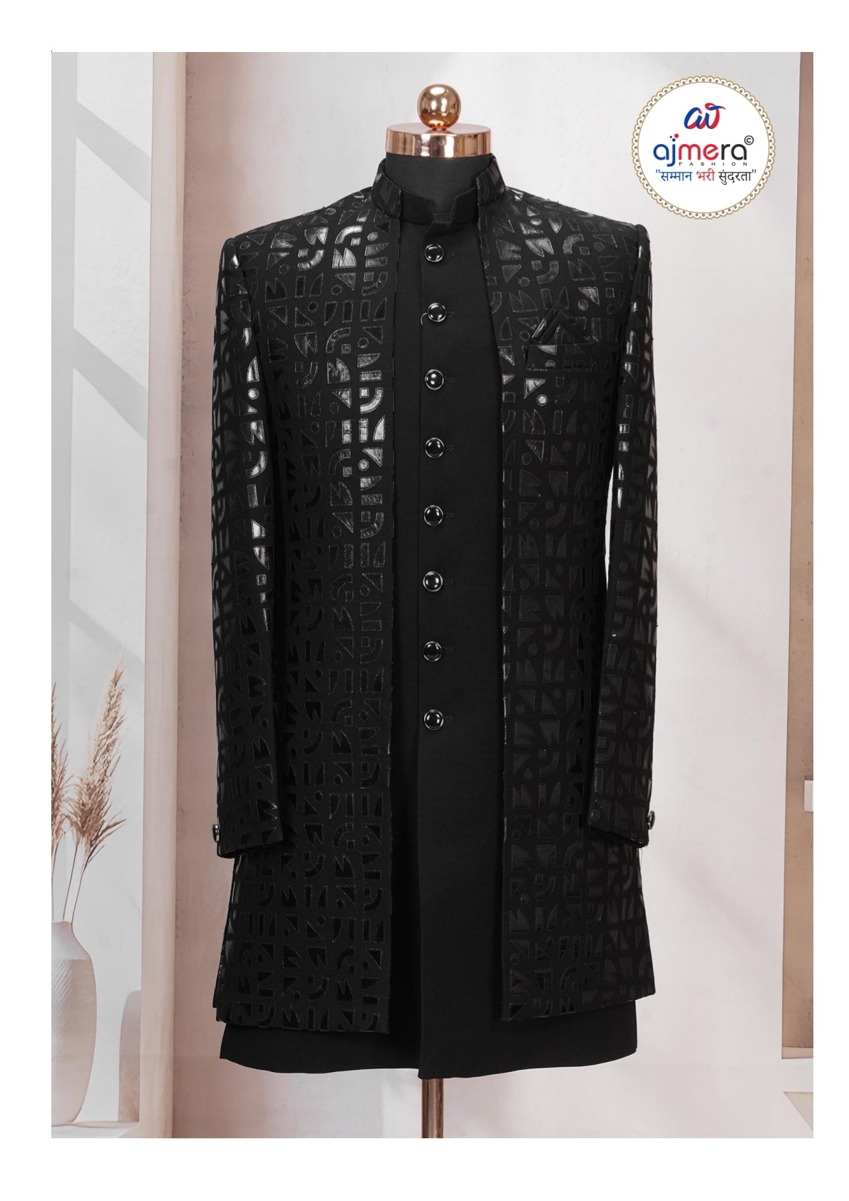 Premium Men's Indo Western for Wedding & Party Wear | SNA-MIN11443