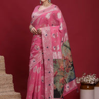Palmera Saree Manufacturer and Palmera Saree Supplier | ALL-VANAYA-07