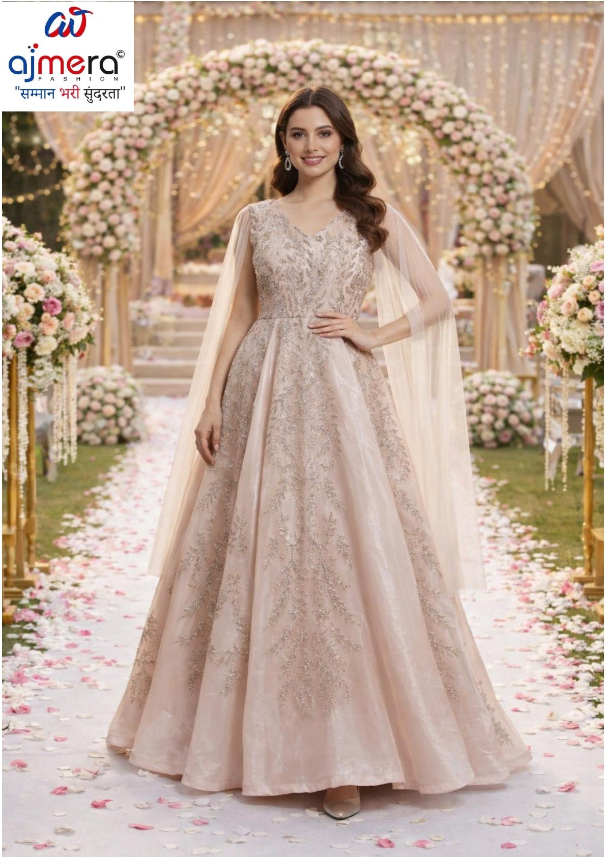 Designer Imported Gown for Women | RKA-1003