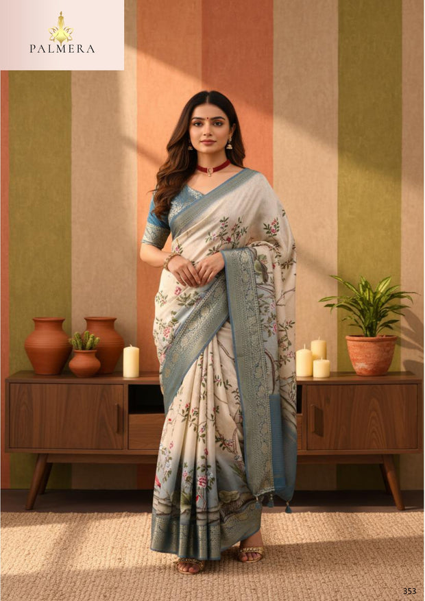 Adhira Viscose Saree with Blouse for Premium Ethnic Occasion Wear | ALL-ADHIRA-238