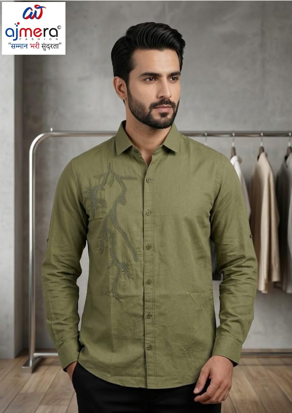 Mens Shirt Manufacturer India for Distributors | SPE-2091