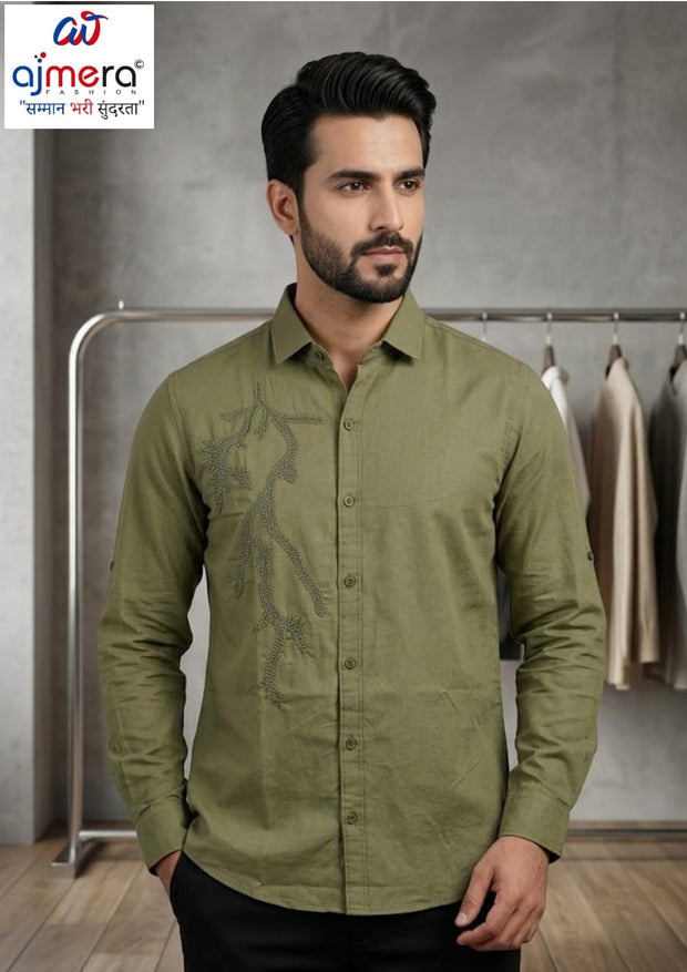 Mens Shirt Manufacturer India for Distributors | SPE-2091