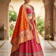 Designer Banarasi Gown for Women | SDO-2732