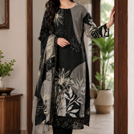 Premium Pure Viscose Unstitched Suit Set | VAS-KONICA