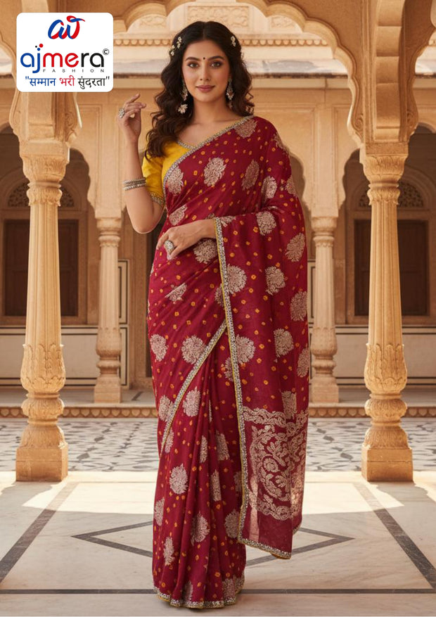 Handwork Heritage Saree Wholesaler and Heritage Saree Supplier | SXS-1690
