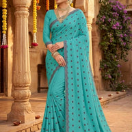 Soft Cotton Saree with Without Blouse for Premium Ethnic and Traditional Wear | PJA-BANGAL BEAUTY