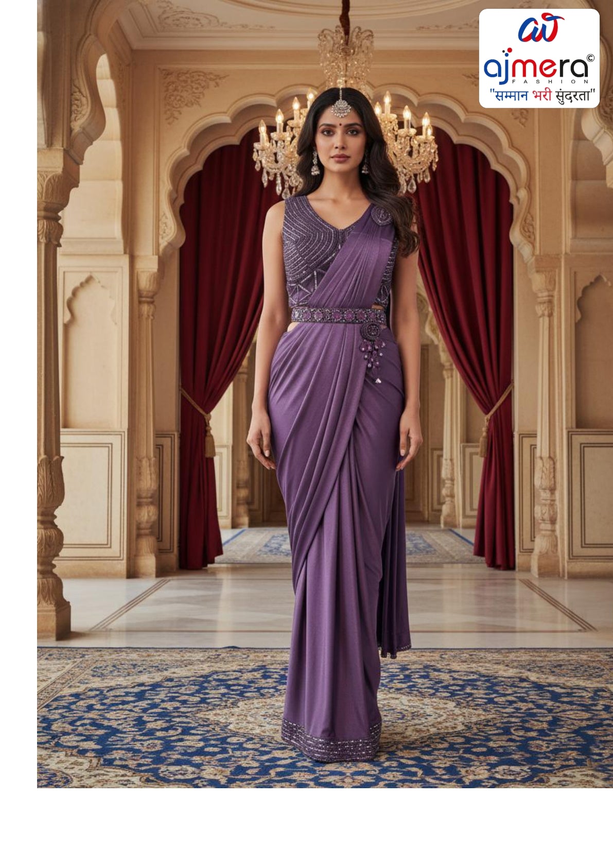 Designer Lycra Gown for Women | SDO-218580