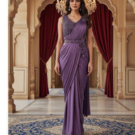 Designer Lycra Gown for Women | SDO-218580