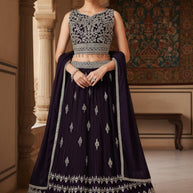 Elegant Designer Jorjet Party Wear Gown for Women | SHP-9275