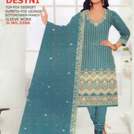 Premium Fox Ethnic Unstitched Suit | PCH-DESTANI