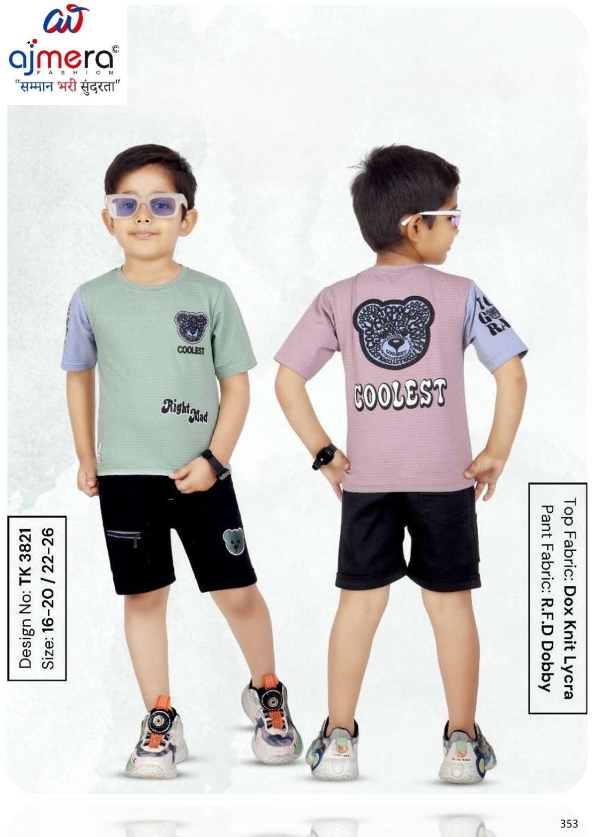 Wholesale Baba Suit | TBA-3821-22X26
