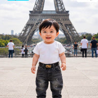 Kids Jeans Wholesale in India | SYA-12560-LEM40