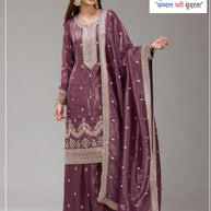 Premium Party Wear Semi-Stitched Suit | JPF-2103