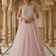 Designer Net Gown for Women | CRY-6530