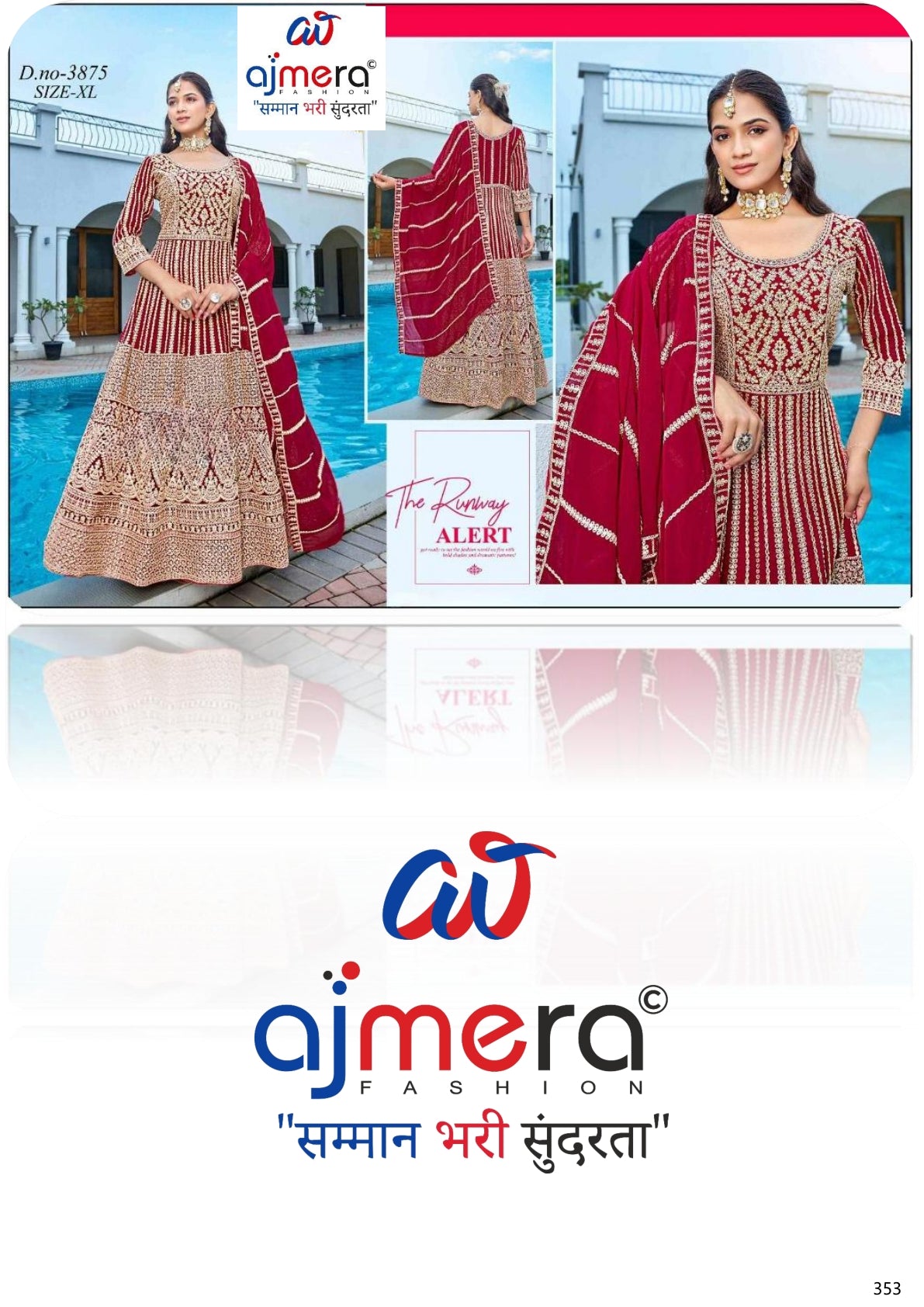 Designer Gown for Women | MYE-3875-XXL