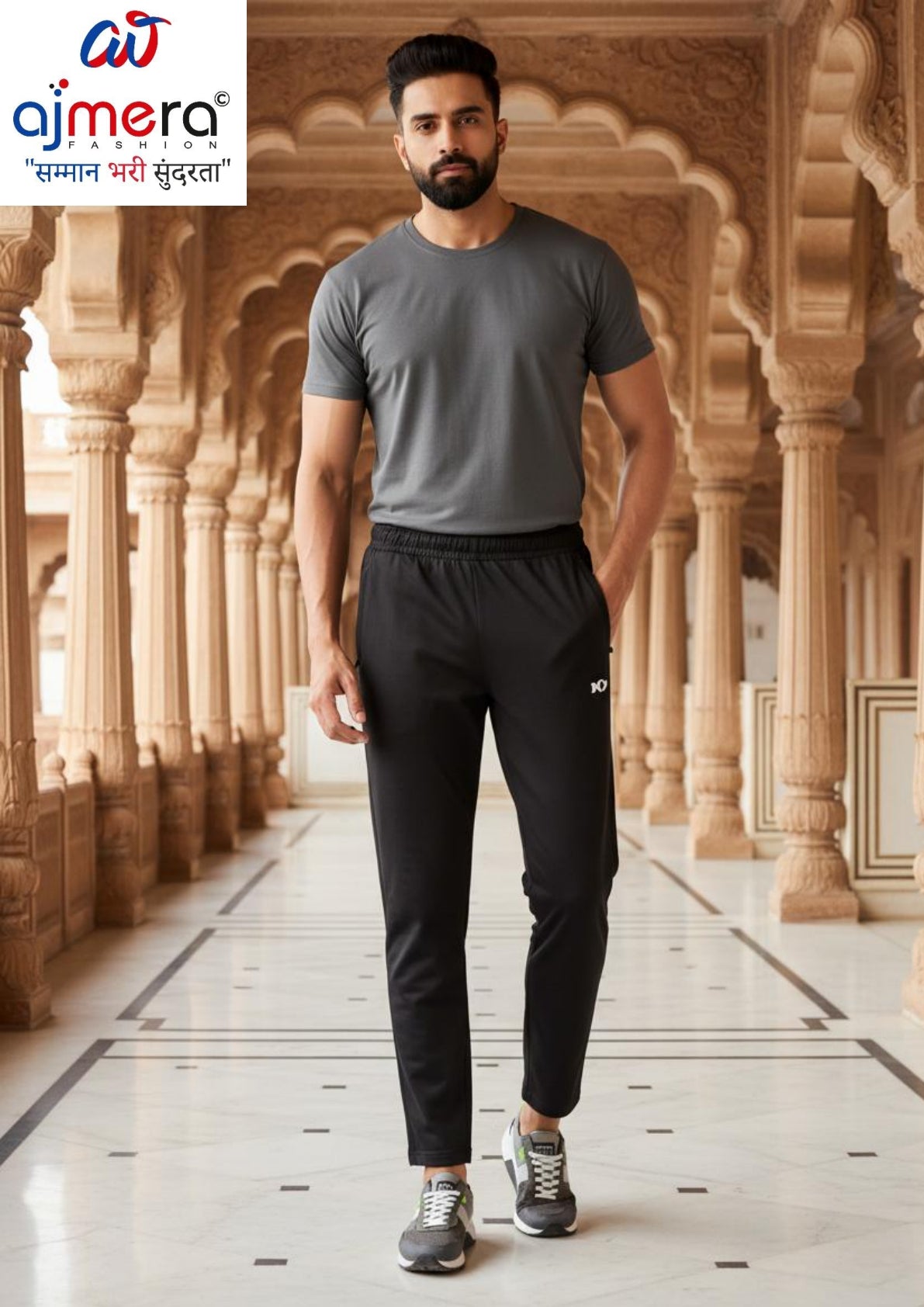 Mens Track Pant Supplier India | AB24MAXLTP208