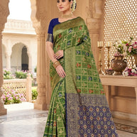 Exquisite Rapier Silk Matching Saree With Blouse Piece | TUL-KALASH SILK VOL-02
