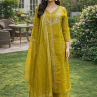 Elegant Designer Palmera Kurti Set for Women | MIK-366B