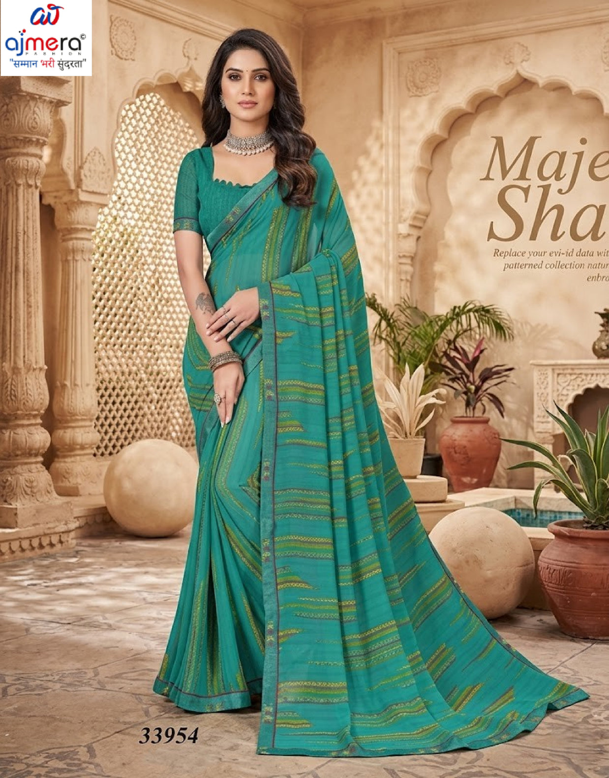 Beautiful Printed Saree with Blouse Piece for Cultural Celebrations  | RDD-BHOOMI VOL-06