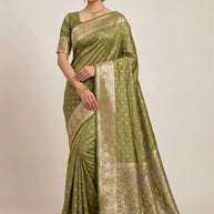 Artisan Jacquard Silk Saree With Blouse Piece | RIK-KAMAKHYA