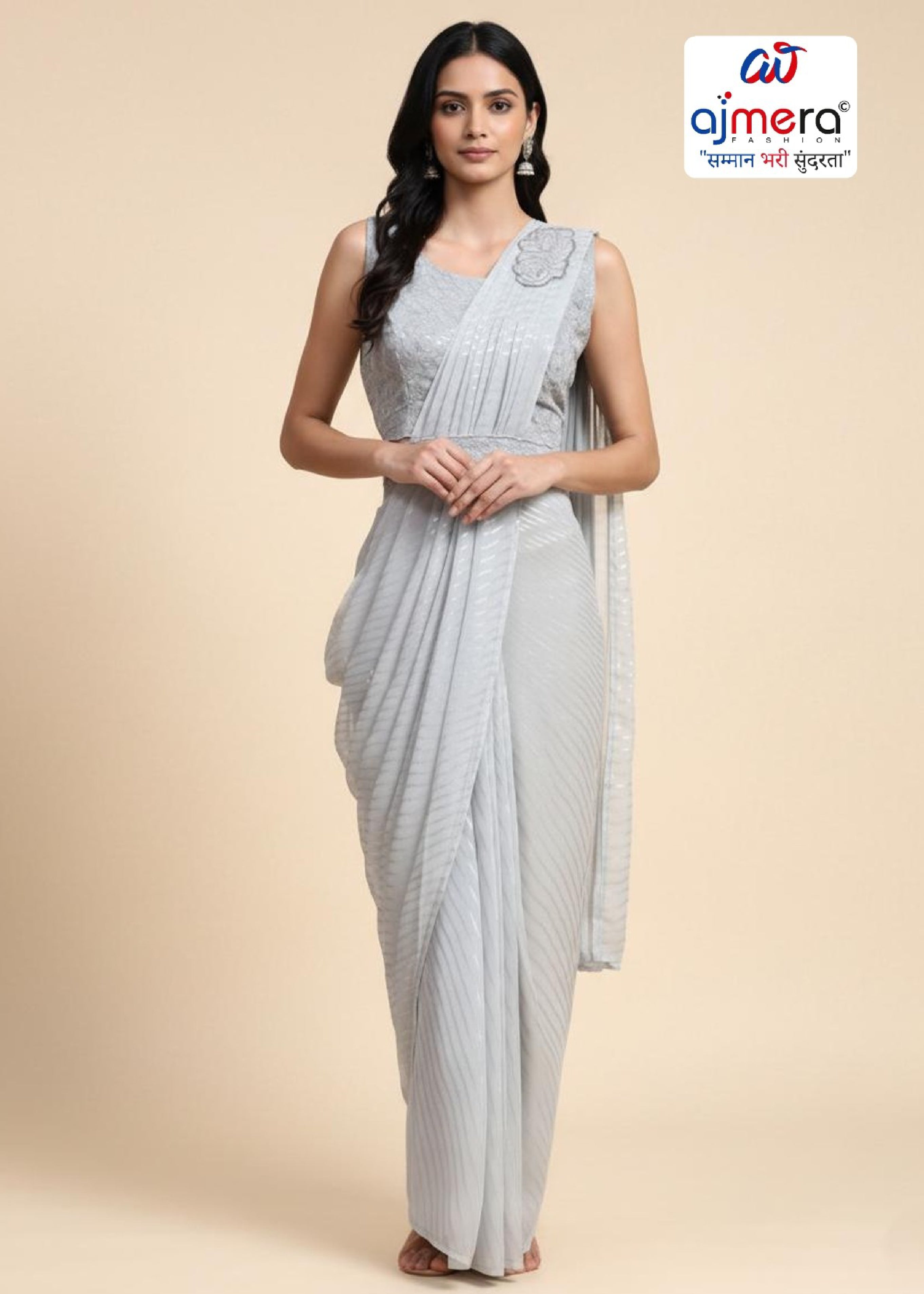 Wholesale Wedding Gown Designer Georgette Gown for Women | ATZ-A284