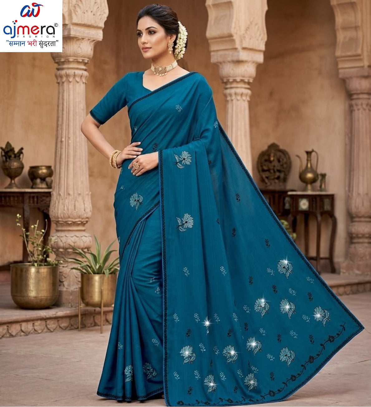 Fancy Cotton Saree with Without Blouse for Premium Ethnic and Traditional Wear | PJA-SIFIYA