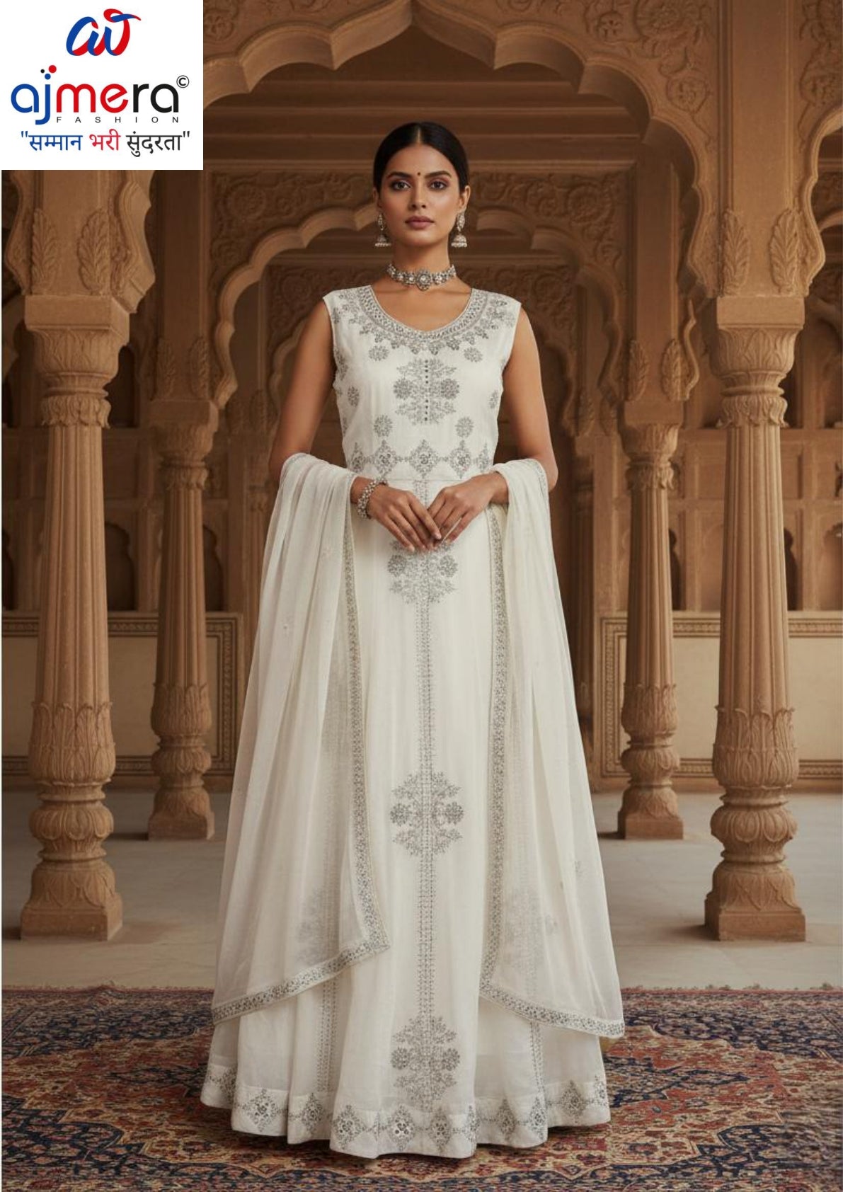 Elegant Designer Party Wear Gown for Women | STS-1348-L