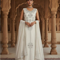 Elegant Designer Party Wear Gown for Women | STS-1348-L