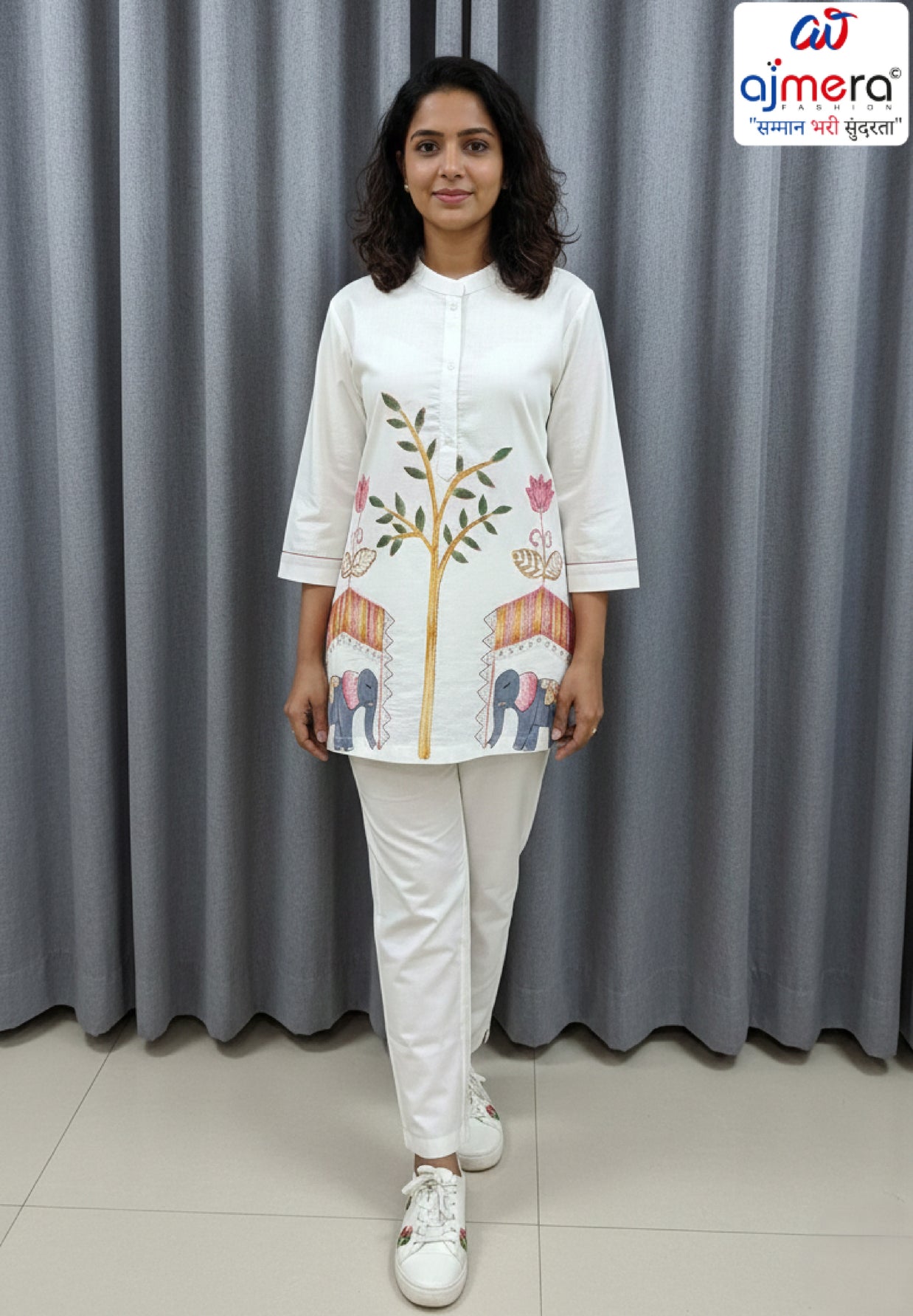 Designer Modern Co-Ord Kurti Set for Women | SWP-845