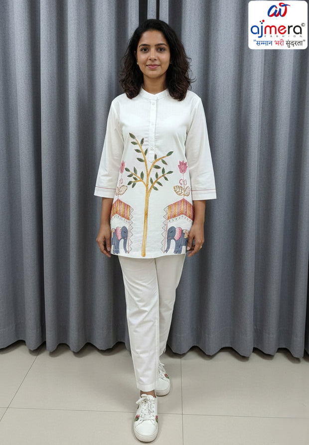 Designer Modern Co-Ord Kurti Set for Women | SWP-845