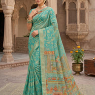 Graceful Printed Saree with Blouse Piece for Modern Ethnic Fashion | RMF-MAHIMA VOL-10