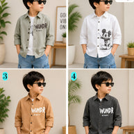 Boys Shirt Wholesale Supplier in Surat | SYA-13096-LEM84