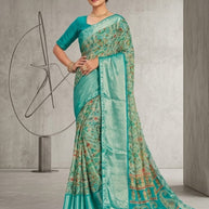 Contemporary Printed Saree with Blouse Piece for Premium Wear  | RDD-LALITA