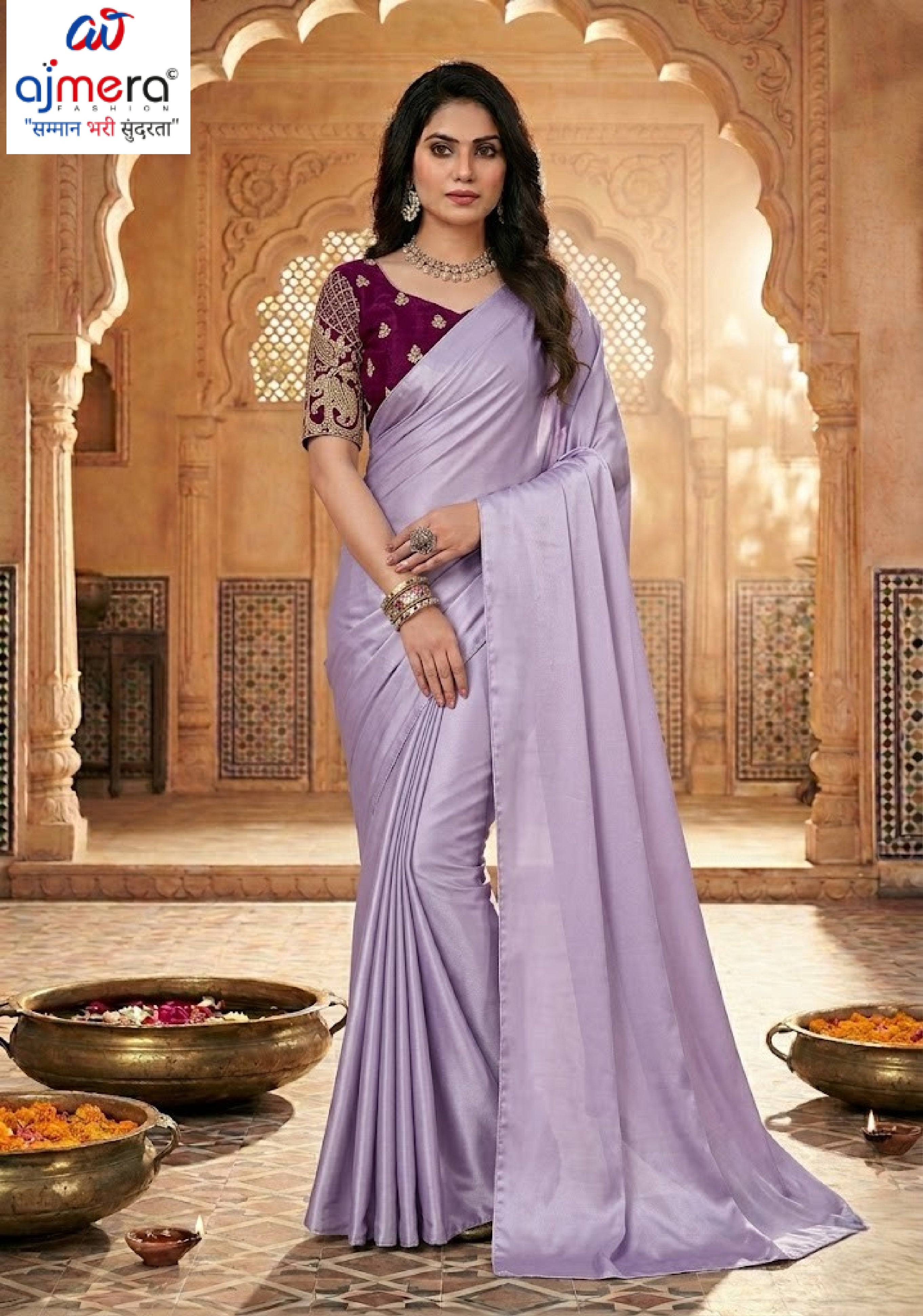 Jacquard Dyed Matching Saree Collection with Blouse Piece for Premium Ethnic and Traditional Wear | RLL-RIDHIMA SILK-3