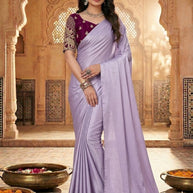 Jacquard Dyed Matching Saree Collection with Blouse Piece for Premium Ethnic and Traditional Wear | RLL-RIDHIMA SILK-3