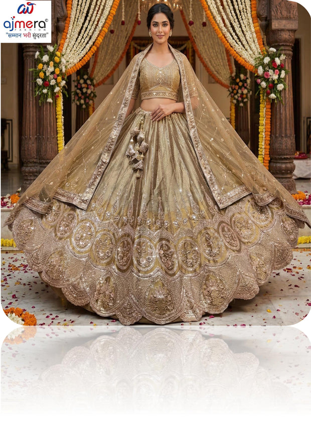 Hand Work And Beads Work Lehenga Choli Manufacturer Supplier Exporter|ABF-LIE AND TRUE