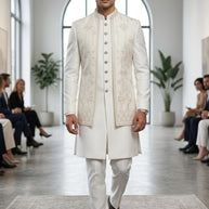 Premium Men's Indo Western for Wedding & Party Wear | SNA-MIN11721