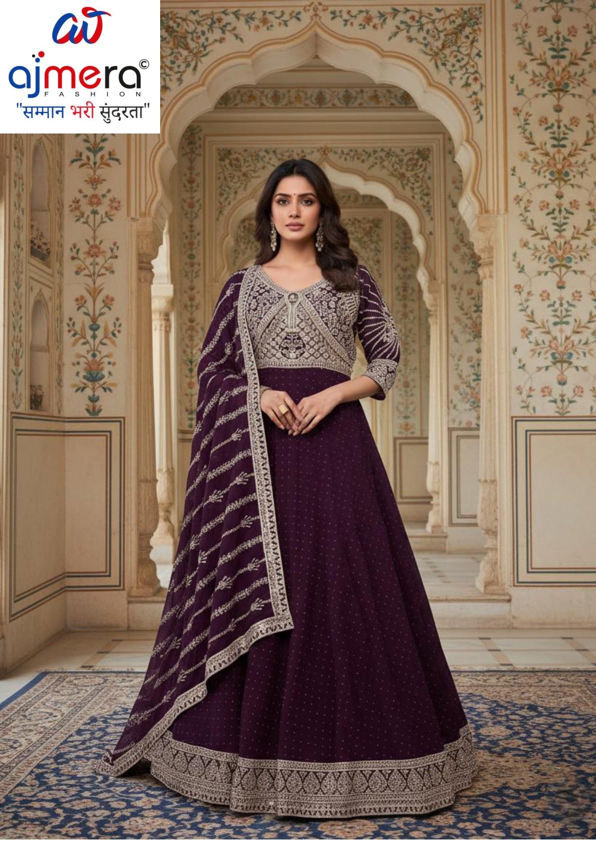Designer Georgette Gown for Women | KTX-ZEENAT-603-XL