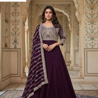 Designer Georgette Gown for Women | KTX-ZEENAT-603-XL