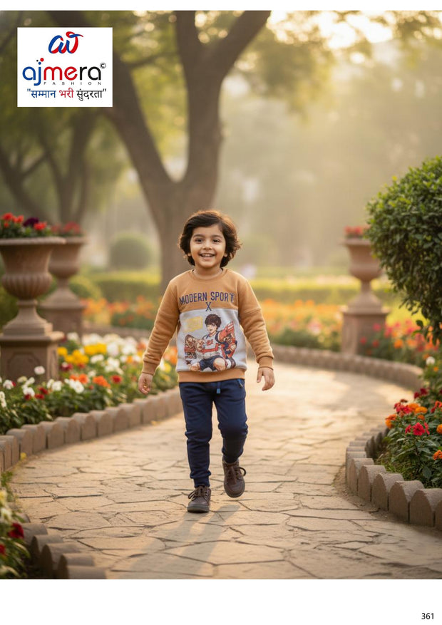 Wholesale Boys Printed Cotton T-Shirt | SIB-12010