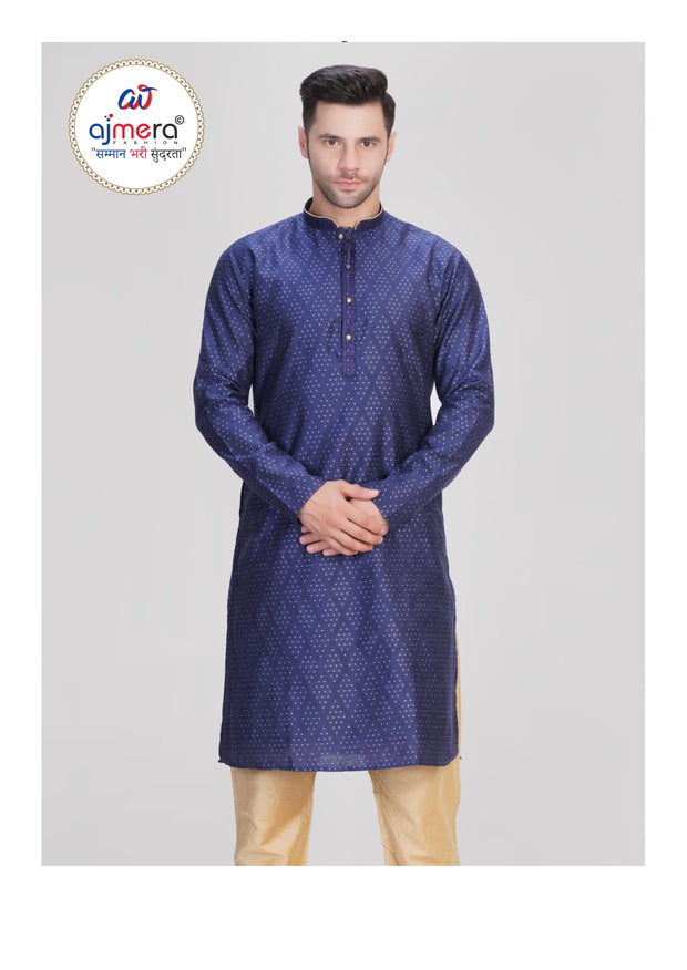 Premium Men's Kurta & Payjama for Wedding & Festive Wear | SNA-MKP12099