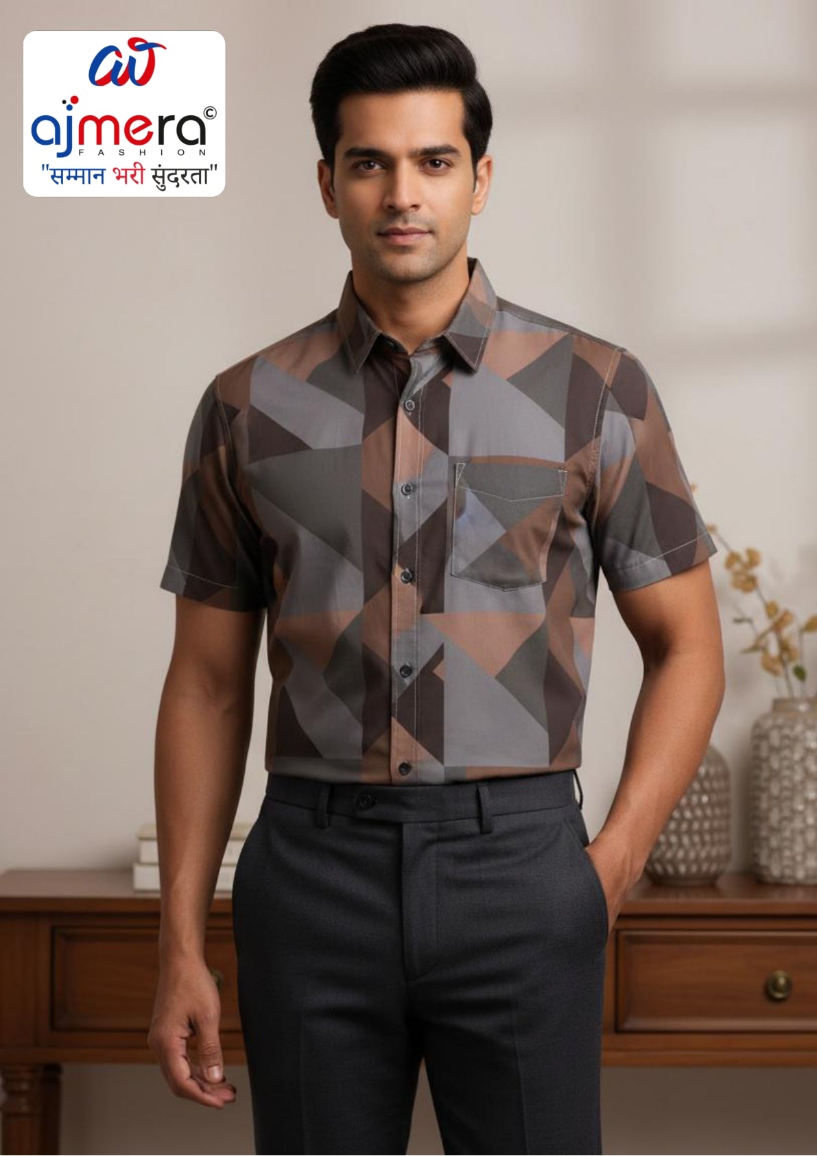 Mens Shirt Supplier India for Retailers | NSE-AJ105