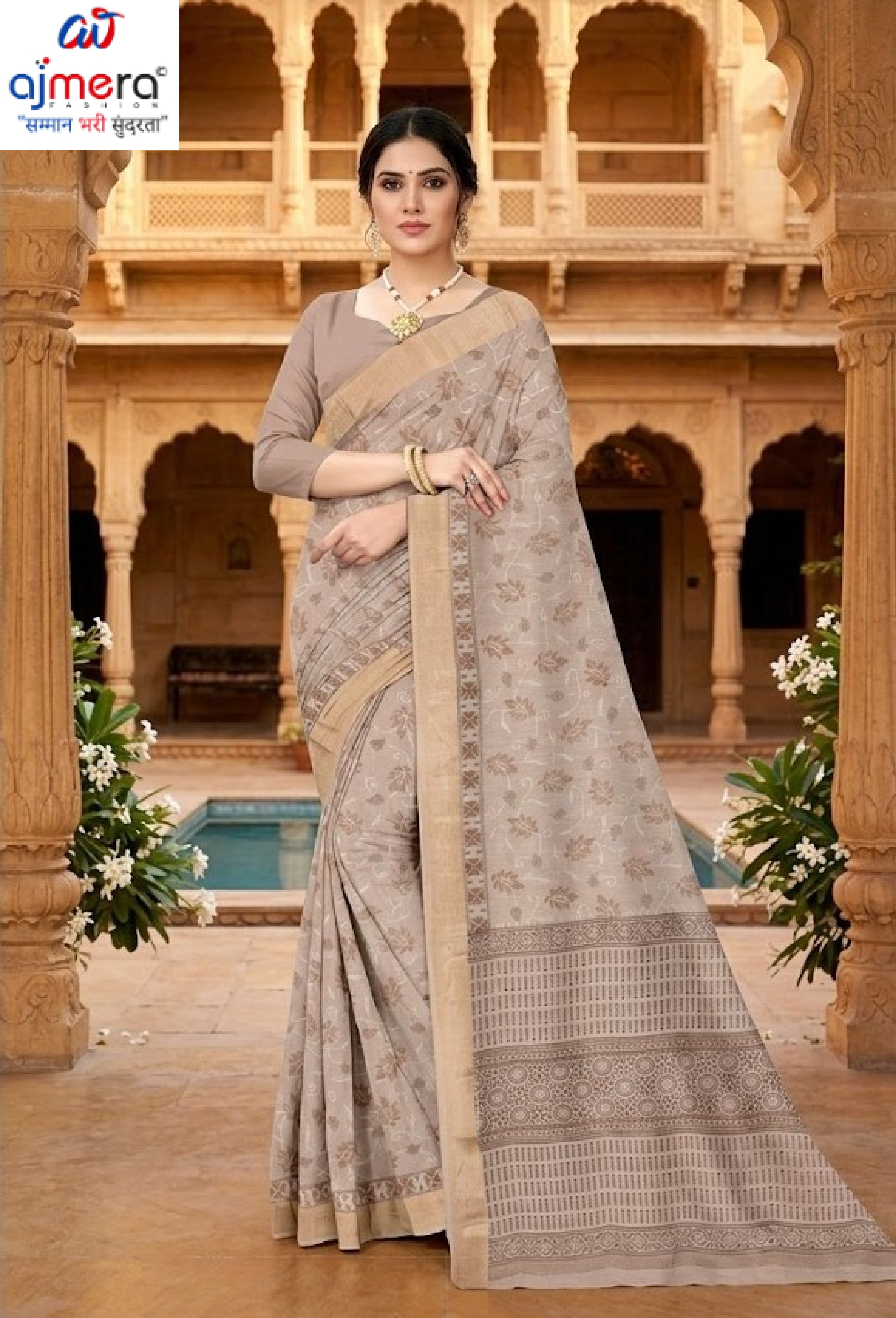Wholesale Cotton Saree with Blouse Piece for Premium Ethnic and Traditional Wear | ANT-SHILPA-1