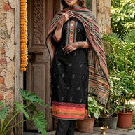 Premium Pure Jaam Cotton Unstitched Suit Set | VAS-KHATTA MITHA