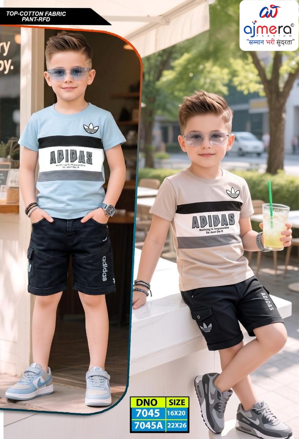 Wholesale Boys T-Shirt & Pant Set | VNN-7045