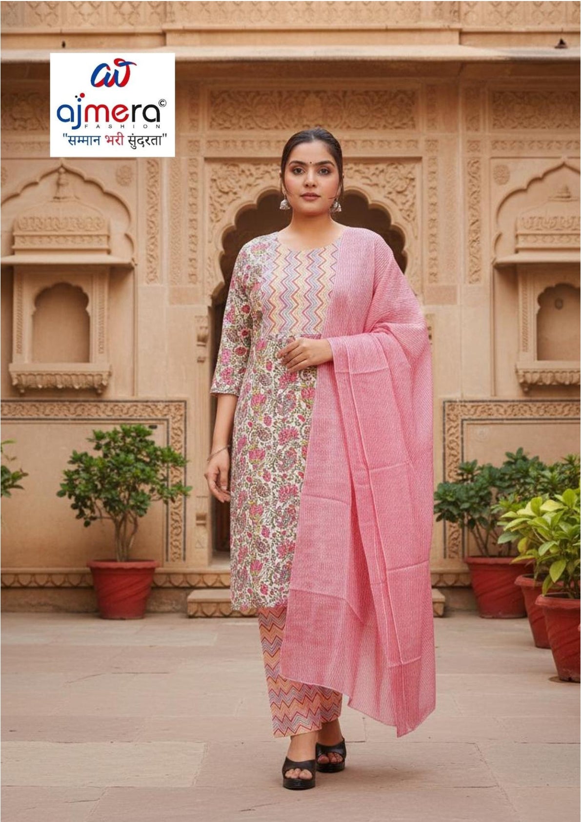Designer Kurti Set for Women | JNF-SIMI 3PCS SET