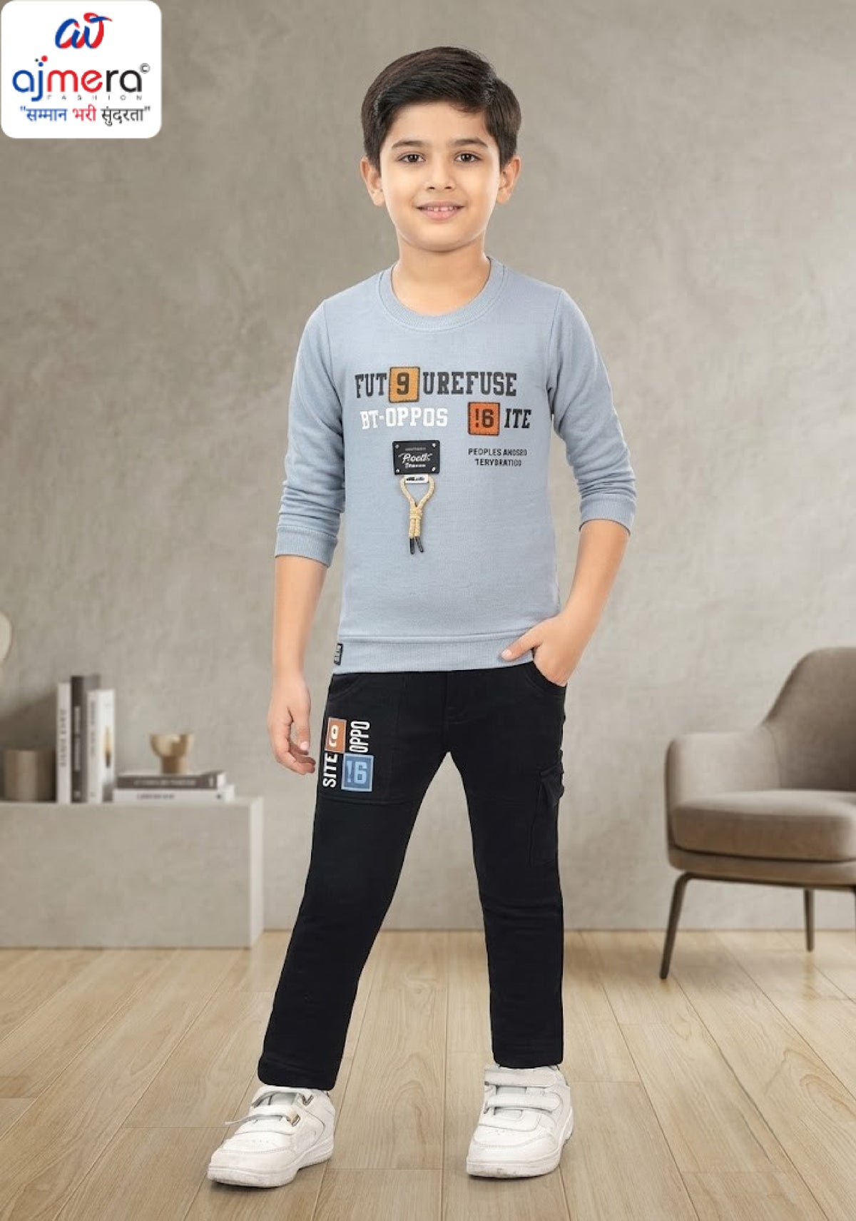 Kids T-Shirt & Pant Set Wholesale in India | SEM-1605