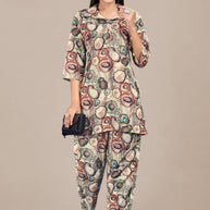 Designer Stylish Co-Ord Kurti Set for Women | GNC-HETALI