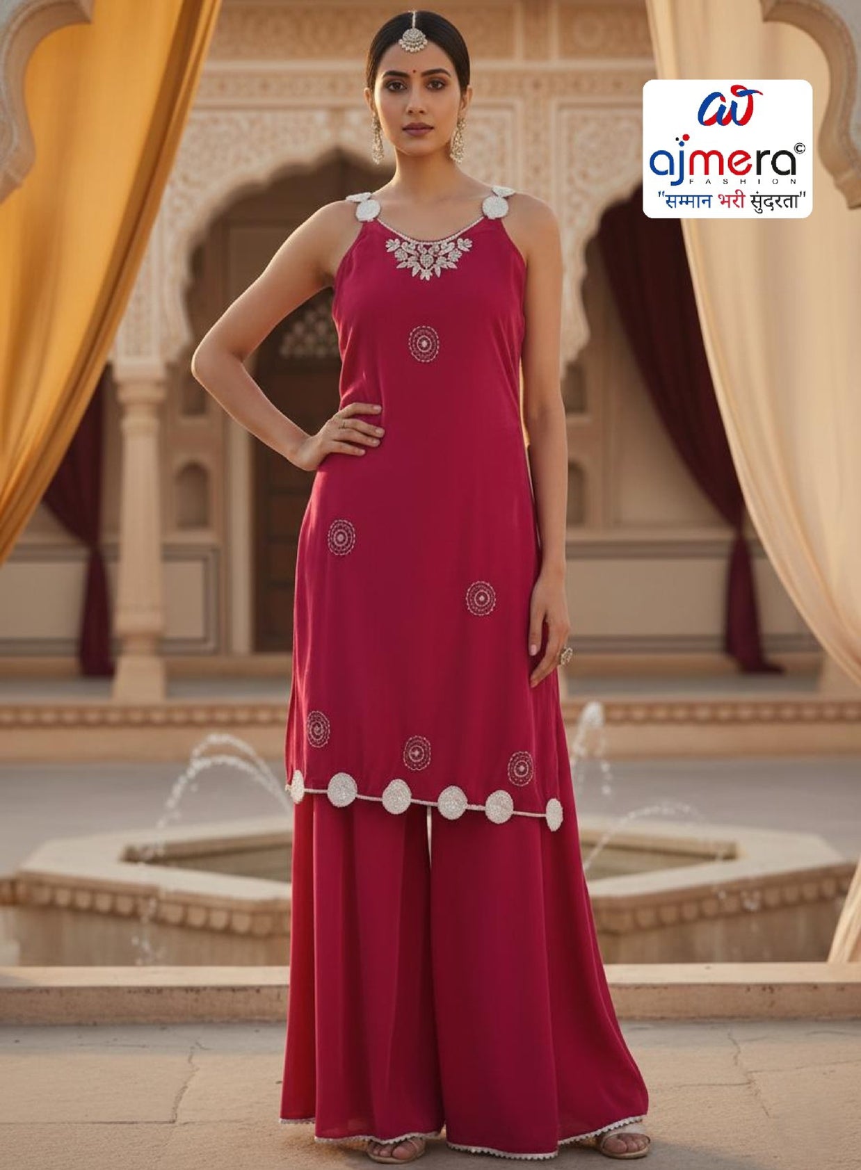 Elegant Jimichu Designer Plazo Set Gown for Women | OSC-1005