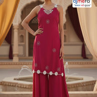 Elegant Jimichu Designer Plazo Set Gown for Women | OSC-1005